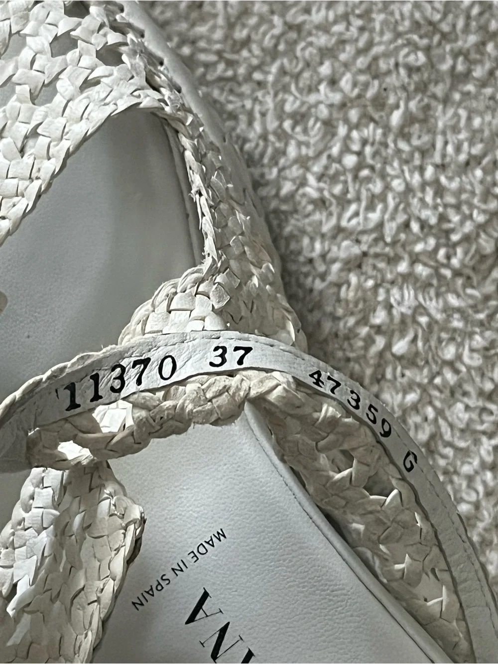 Pons Quintana Maika Leather Sandal - White
